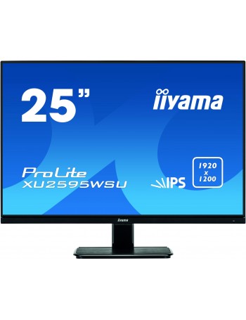 iiyama ProLite XU2595WSU-B1 monitor de ecrã 63,4 cm (24.9") 1920 x 1200 pixels WUXGA LED Preto