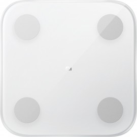 Xiaomi Mi Body Composition Scale 2 Balança pessoal eletrónica Quadrado Transparente, Branco