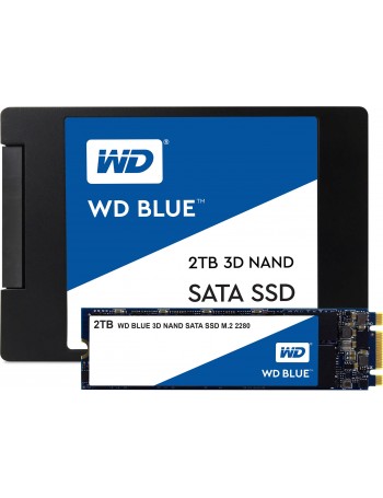 Western Digital Blue 3D 2.5" 2048 GB ATA serial III