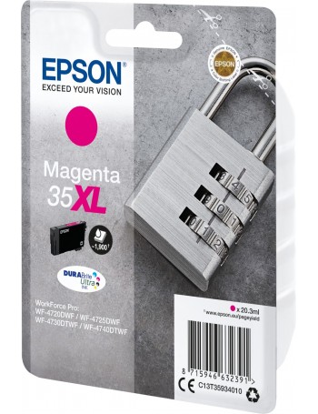 Epson Padlock C13T35934010 tinteiro Original Magenta 1 peça(s)