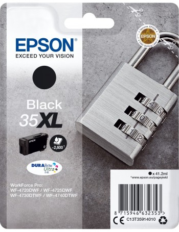 Epson Padlock C13T35914010 tinteiro Original Preto 1 peça(s)