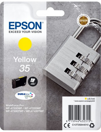 Epson Padlock C13T35844010 tinteiro Original Amarelo 1 peça(s)