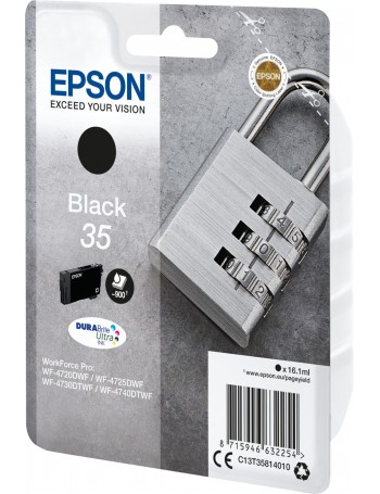 Epson Padlock C13T35814010 tinteiro Original Preto 1 peça(s)
