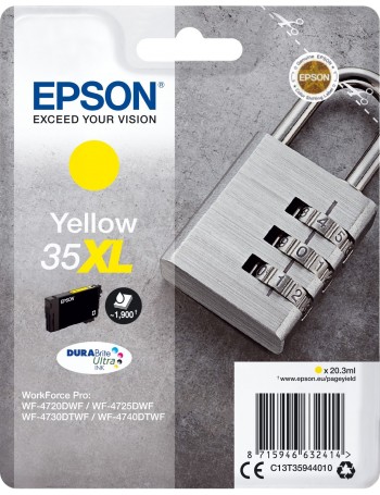 Epson Padlock C13T35944010 tinteiro Original Amarelo 1 peça(s)