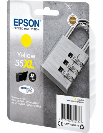 Epson Padlock C13T35944010 tinteiro Original Amarelo 1 peça(s)