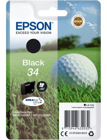 Epson Golf ball C13T34614010 tinteiro Original Preto 1 peça(s)