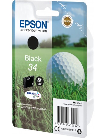 Epson Golf ball C13T34614010 tinteiro Original Preto 1 peça(s)