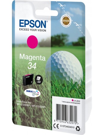 Epson Golf ball C13T34634010 tinteiro Original Magenta 1 peça(s)