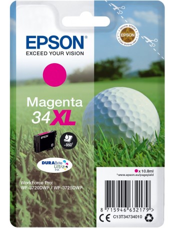 Epson Golf ball C13T34734010 tinteiro Original Magenta 1 peça(s)