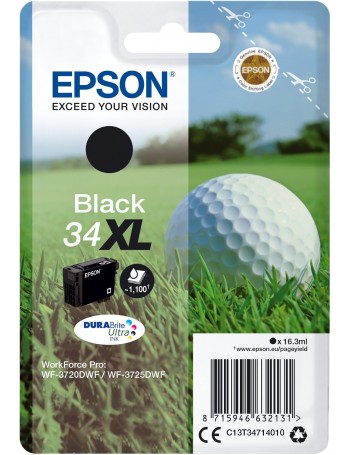 Epson Golf ball C13T34714010 tinteiro Original Preto 1 peça(s)