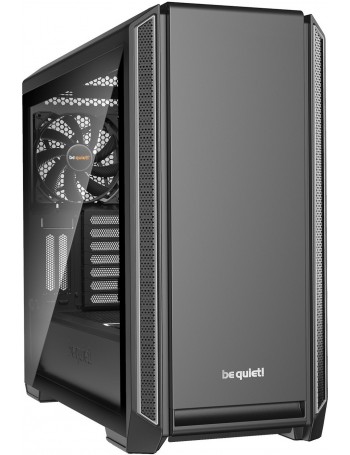 be quiet! Silent Base 601 Window Midi Tower Preto, Prateado