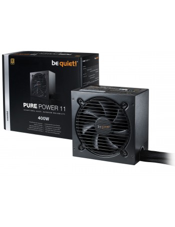 be quiet! Pure Power 11 400W fonte de alimentação 20+4 pin ATX ATX Preto