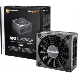 be quiet! SFX L Power fonte de alimentação 500 W 20+4 pin ATX Preto