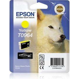 Epson Husky Tinteiro Amarelo T0964 Tinta UltraChrome K3