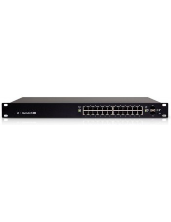 Ubiquiti Networks ES-24-250W comutador de rede Gerido L2 L3 Gigabit Ethernet (10 100 1000) Preto 1U Apoio Power over Ethernet