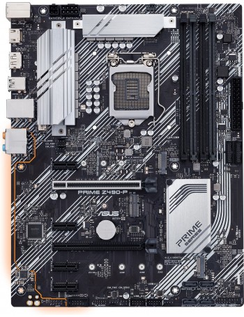 ASUS PRIME Z490-P placa mãe LGA 1200 ATX Intel Z490