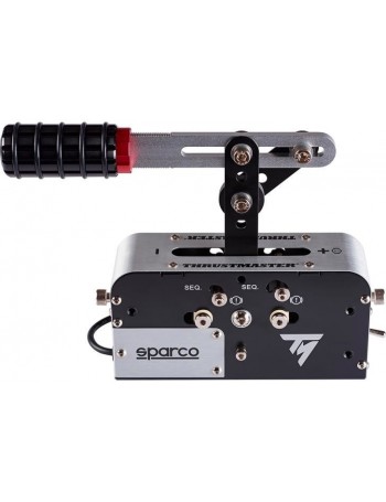 Thrustmaster TSS Handbrake Sparco Mod Travão de mão PC,PlayStation 4,Xbox One Analógio Preto, Inox