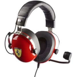 Thrustmaster New! T.Racing Scuderia Ferrari Edition Conjunto de auscultadores e microfone acoplado Fita de cabeça Preto,