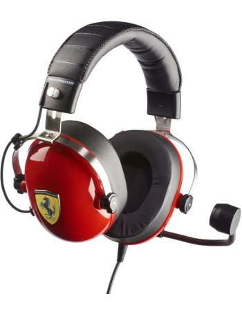 Thrustmaster New! T.Racing Scuderia Ferrari Edition Conjunto de auscultadores e microfone acoplado Fita de cabeça Preto,