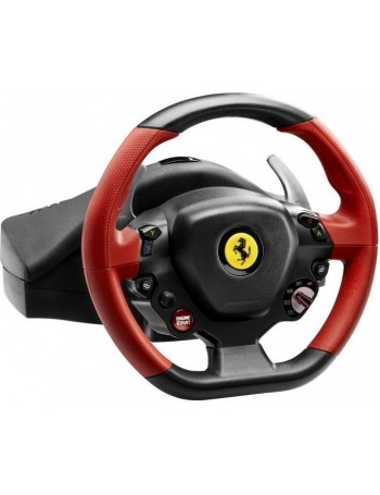 Thrustmaster Ferrari 458 Spider Volante + Pedais Xbox One Preto, Vermelho