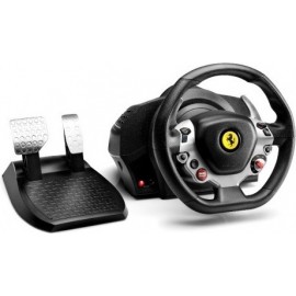 Thrustmaster TX Racing Wheel Ferrari 458 Italia Edition Volante + Pedais PC,Xbox One Preto, Prateado