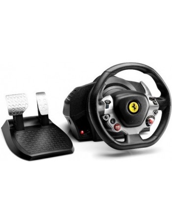 Thrustmaster TX Racing Wheel Ferrari 458 Italia Edition Volante + Pedais PC,Xbox One Preto, Prateado
