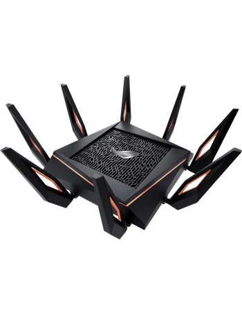 ASUS Rapture GT-AX11000 router sem fios Tri-band (2,4 GHz   5 GHz   5 GHz) Gigabit Ethernet Preto