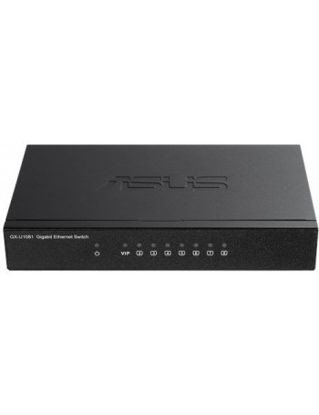 ASUS GX-U1081 Gerido Gigabit Ethernet (10 100 1000) Preto