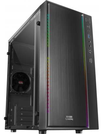 Mars Gaming MCM caixa para computador Mini Tower Preto