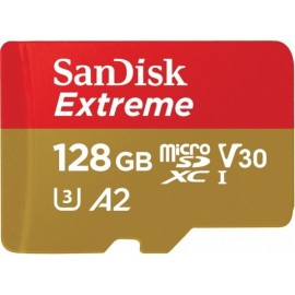 Sandisk 128GB Extreme microSDXC cartão de memória Classe 10