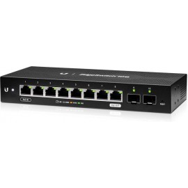 Ubiquiti Networks EdgeSwitch 10X Gerido L2 Gigabit Ethernet (10 100 1000) Preto Apoio Power over Ethernet (PoE)