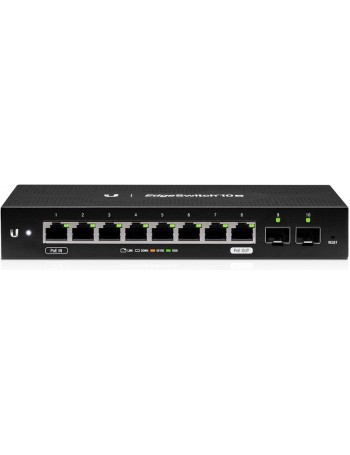 Ubiquiti Networks EdgeSwitch 10X Gerido L2 Gigabit Ethernet (10 100 1000) Preto Apoio Power over Ethernet (PoE)