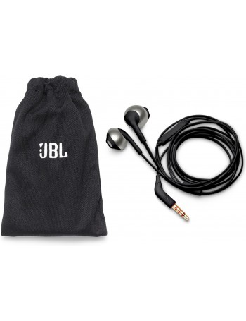 JBL T205 Conjunto de auscultadores e microfone acoplado Intra-auditivo Preto