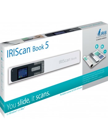 I.R.I.S. IRIScan Book 5 1200 x 1200 DPI Digitalizador portátil Branco A4