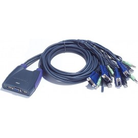 Aten CS64US chaveador KVM Azul