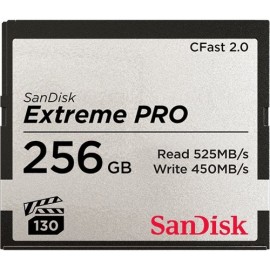 Sandisk Extreme Pro cartão de memória 256 GB CFast 2.0