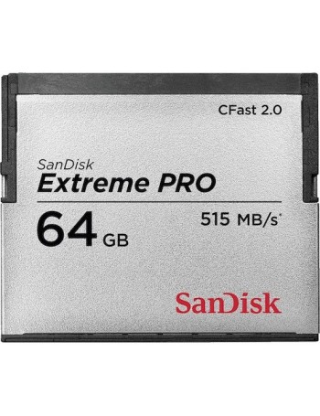 Sandisk 64GB Extreme Pro CFast 2.0 cartão de memória