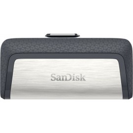 Sandisk Ultra Dual Drive USB Type-C unidade de memória USB 128 GB USB Type-A   USB Type-C 3.2 Gen 1 (3.1 Gen 1) Preto, Prateado