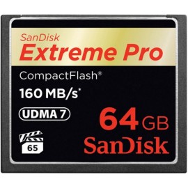 Sandisk 64GB Extreme Pro CF 160MB s cartão de memória Flash compacto