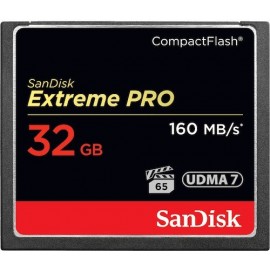 Sandisk 32GB Extreme Pro CF 160MB s cartão de memória Flash compacto