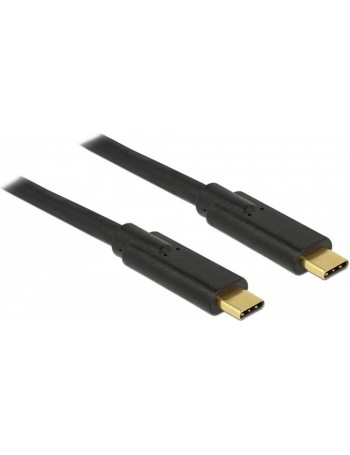 DeLOCK 85527 cabo USB 2 m 3.2 Gen 1 (3.1 Gen 1) USB C Preto