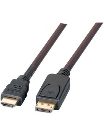 EFB Elektronik K5561SW.1V2 cabo DisplayPort 1 m HDMI Preto
