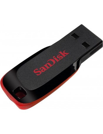 Sandisk Cruzer Blade unidade de memória USB 32 GB USB Type-A 2.0 Preto, Vermelho