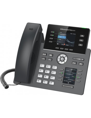 Grandstream Networks GRP2614 telefone IP Preto Estação com fios TFT 4 linhas Wi-Fi