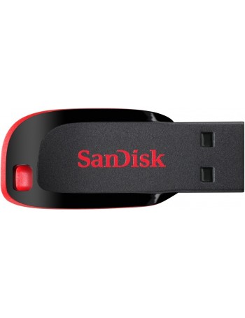 Sandisk Cruzer Blade unidade de memória USB 16 GB USB Type-A 2.0 Preto, Vermelho