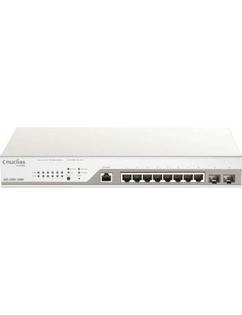 D-Link DBS-2000-10MP switch de rede Gerido Gigabit Ethernet (10 100 1000) Cinzento Apoio Power over Ethernet (PoE)