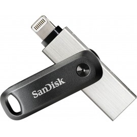 Sandisk SDIX60N-128G-GN6NE unidade de memória USB 128 GB 3.2 Gen 1 (3.1 Gen 1) Cinzento, Prateado