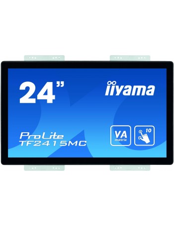 iiyama ProLite TF2415MC-B2 ecrã tátil 60,5 cm (23.8") 1920 x 1080 pixels Preto Multitoque Multi-usos