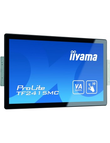 iiyama ProLite TF2415MC-B2 ecrã tátil 60,5 cm (23.8") 1920 x 1080 pixels Preto Multitoque Multi-usos