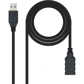 Nanocable 10.01.0903-BK cabo USB 3 m 3.2 Gen 1 (3.1 Gen 1) USB A Preto